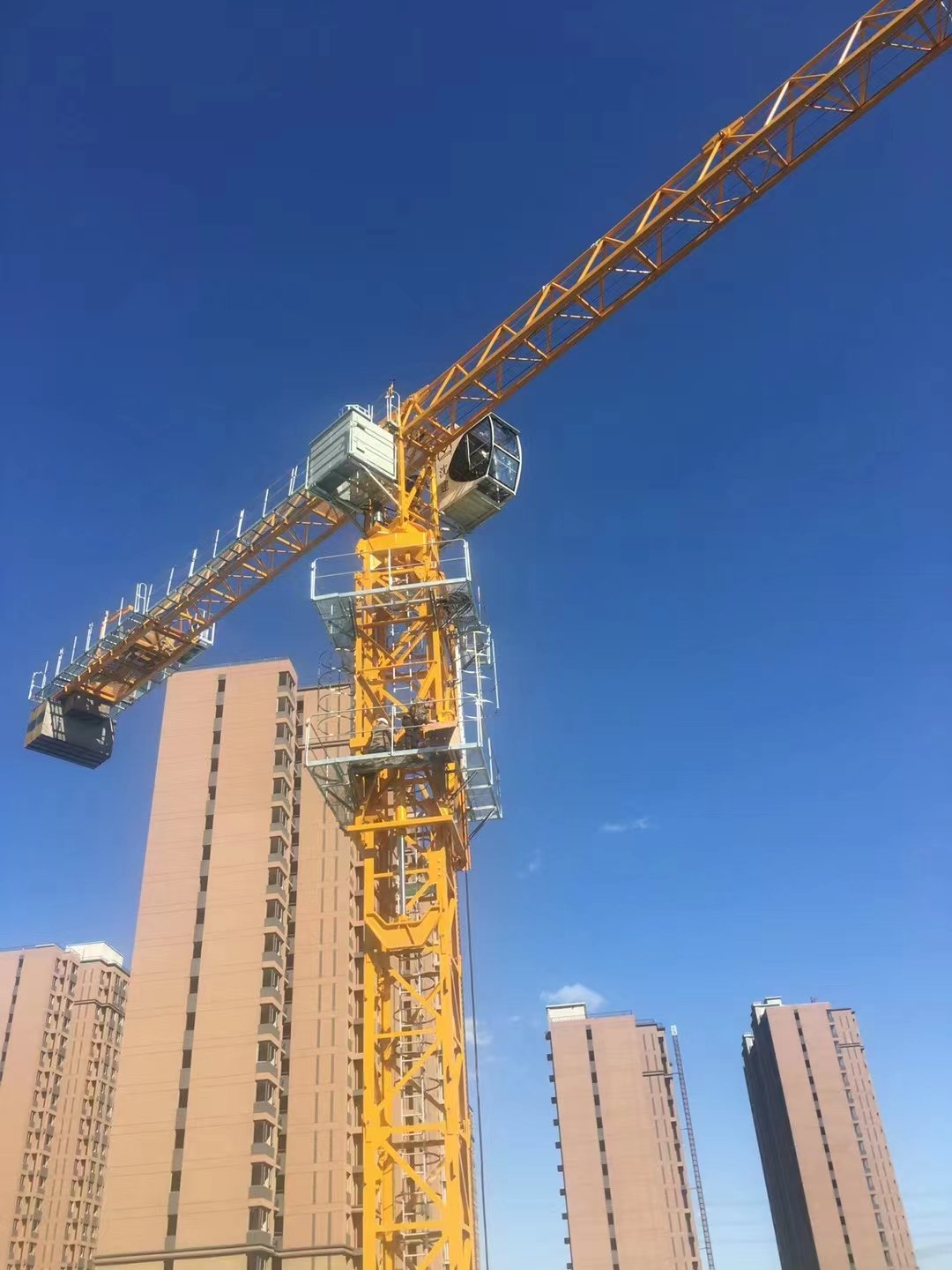 Used Zoomlion Tower Crane 6012-6 Hammerhead Crane