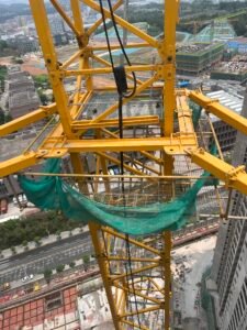 Chinese Tower Crane Construction Tower Crane with Jib Length of 75 Meters 16 Tons - Photo9