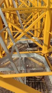 Zoomlion Tower Crane Inclined Climbing Ladder Mast Section - Photo1