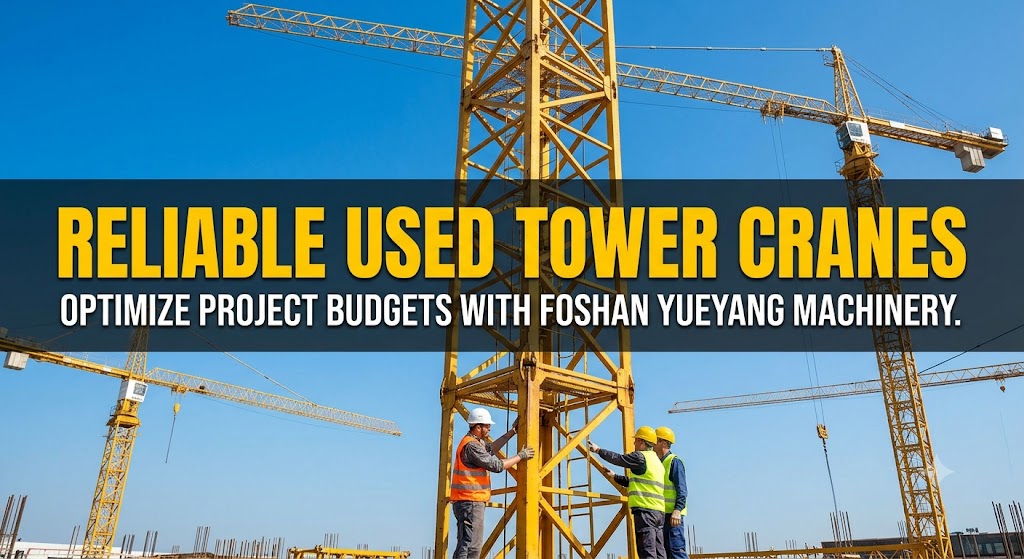used tower crane;yueyang machinery